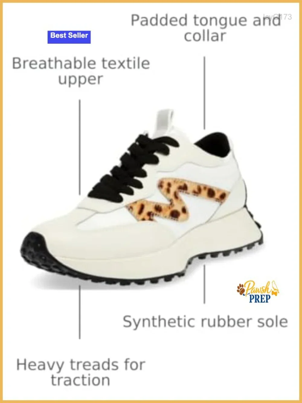 Women's Retro Fashion Sneakers with Textile Upper and Synthetic Sole